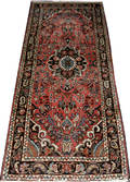 071353 DERGAZINE PERSIAN ORIENTAL RUNNER 28 X 66
