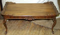070235 CHIPPENDALE STYLE CARVED COFFEE TABLE