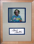 070207 AUTOGRAPH  COLOR PHOTO OF NICK NOLTE