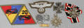 070228 WWII MILITARY MEDALS  PATCHES