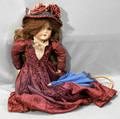 060269 QUEEN LOUISE GERMAN BISQUE HEAD DOLL