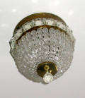 031388 FRENCH STYLE CUT CRYSTAL CEILING FIXTURE