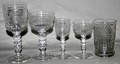 072298 CRYSTAL STEMWARE WINES GOBLETS OTHER