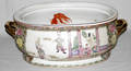 072304 CHINESE MANDARIN ROSE PORCELAIN FOOT BATH