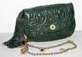 061401 JUDITH LEIBER GREEN LIZARD BAG
