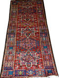 060334 KARAJEH PERSIAN WOOL RUNNER 2 5 X 7 10