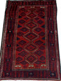 052246 BALUCHISTAN HANDWOVEN WOOL RUG 6 5 X 3 5