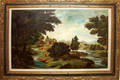 050294 OIL ON CANVAS LANDSCAPE