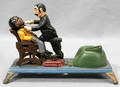040366 IRON MECHANICAL BANK DENTIST W PATIENT