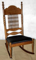 072331 VICTORIAN WALNUT ROCKING CHAIR