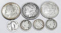070308 US SILVER DOLLARS 1884 1886 1921 MORGAN