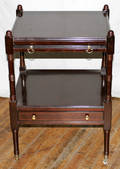 060368 REGENCY STYLE MAHOGANY END TABLE