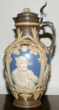 052294 METTLACH STONEWARE STEIN