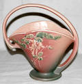 052274 ROSEVILLE COLUMBINE POTTERY BASKET