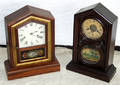 050351 SETH THOMAS  GRAHAM MAHOGANY MANTEL CLOCKS