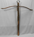 042356 ENGLISH WOOD  IRON CROSSBOW