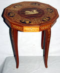 030332 ITALIAN INLAID MARQUETRY MUSIC BOX C1930