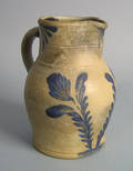 Stoneware pitcher 19th c