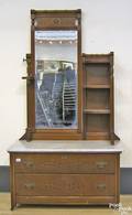 Victorian mirrored dresser