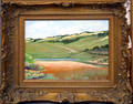 052330 AMERICAN SCHOOL OIL ON CANVAS FIELD