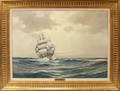052327 AMBRASATH OIL ON CANVAS CLIPPER SHIP