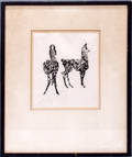 042390 EDWARD SIN TENNIS AMERICAN ETCHING LAMAS