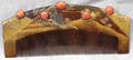 041452 JAPANESE LACQUER  CORAL COMB TOKUGAWA PERIOD