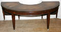 032339 STICKLEY MAHOGANY KIDNEY SHAPE COFFEE TABLE