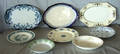 080419 PORCELAIN PLATTERS PLATES  BOWLS