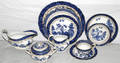 072435 BOOTHS OLD WILLOW PORCELAIN DINNER SERVICE