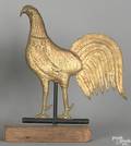 American swell bodied gamecock weathervane late 19th c