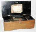 070396 GENEVA SIX TUNE FRUITWOOD MUSIC BOX