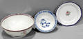 061538 ANTIQUE PORCELAIN BOWL  A PLATE