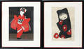 052389 KAORU KAWANO JAPANESE WOODBLOCK PRINTS