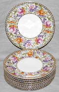 051501 ROSENTHAL DRESDEN PORCELAIN DINNER PLATES