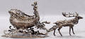 042455 CONTINENTAL SILVER SLEIGH REINDEER AFTER 1888