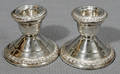 041537 STERLING SILVER CANDLESTICKS