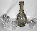 032391 FRENCH BOTTLE STOPPERS ICE SHAPE DISH