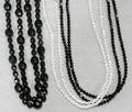 031559 COSTUME CRYSTAL AND JET CUT CRYSTAL NECKLACE