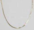 072475 ITALIAN T GOLD NECKLACE MARKED HKT