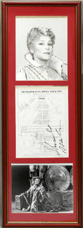 072460 METROPOLITAN OPERA AUTOGRAPHS FROM OTHELLO