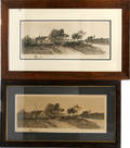 062441 B CYUSSI ETCHINGS LANDSCAPE