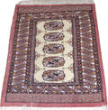 060466 BOKHARA ORIENTAL HAND WOVEN MAT 37 X 28