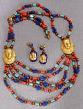 051512 MIRIAM HASKELL COSTUME EGYPTIAN STYLE JEWELRY