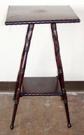 050469 MAHOGANY PLANT STAND