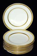 041590 MINTONS PORCELAIN PLATES RETAILED BY TIFFANY