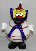 031588 MURANO GLASS FIGURE OF A CLOWN H 7 34