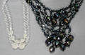 031582 COSTUME CRYSTAL AND BLUE NECKLACES 2