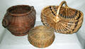 030459 WICKER BASKET GROUP C1930 3 PCS