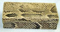 081601 AFRICAN SNAKESKIN COVERED BOX